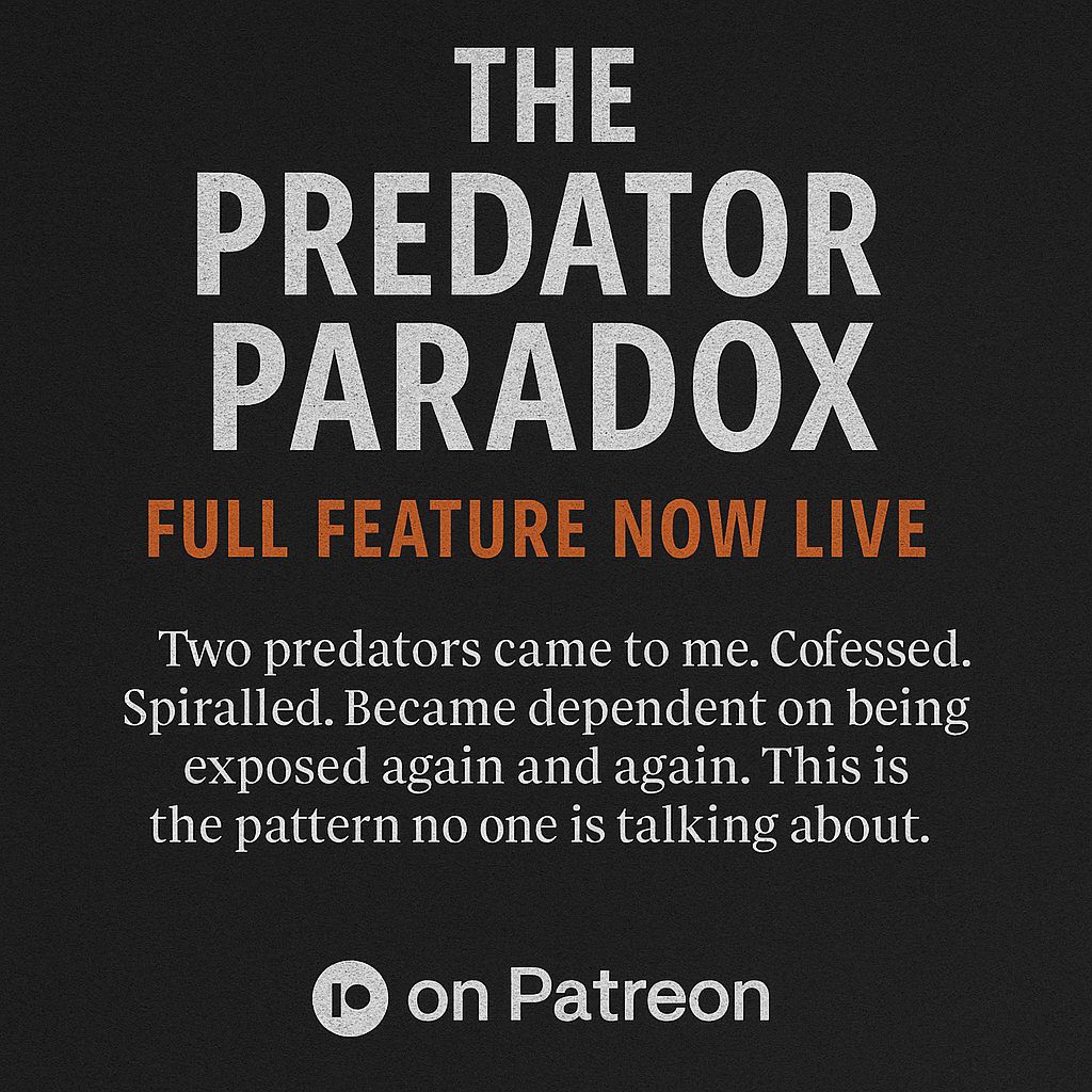 When Predators Beg for Exposure — And the System Lets Them
